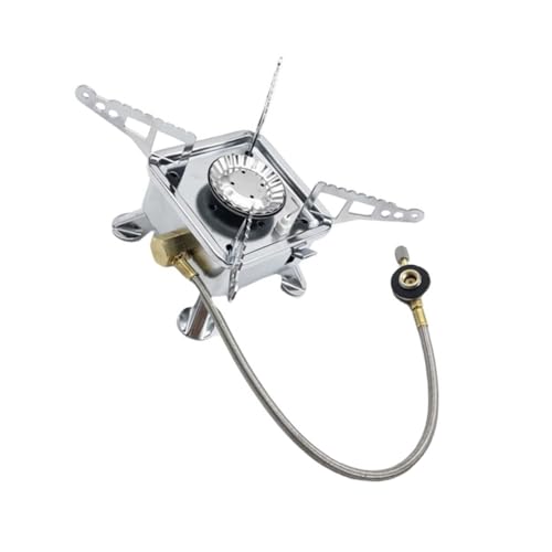 CONGARTENO Hornillo Camping Gas Portátil Mini Compacto Duradero Fácil para Actividades al Aire