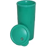 Tupperware Insulated Tumbler with Dripless Straw Seal 24 Ounces Teal Sea Green