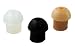 10 Pack CLEAR TAPaulk Replacement Mushroom EarTips Earbuds for Acoustic Tube Style Earpieces S-03_CLR