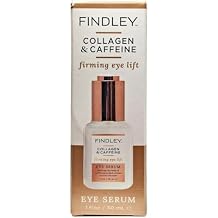 Findley Firming Eye Lift Eye Serum with Collagen and Caffeine - Reduces Puffiness and Dark Circles | Hydrates and Reduces Wrinkles 1 Fl Oz