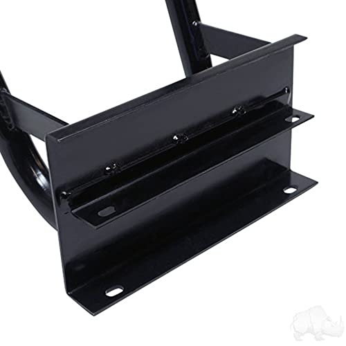 Red Hawk Bg-128 Brush Guard Compatible With/Replacement For Club Car Tempo Front Black Powder Coat Steel Golf Carts #TOP4