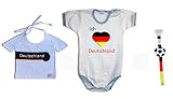 Zigozago – Set Coupe du Monde Allemagne composé de Bavoir + Body + Sucette 86