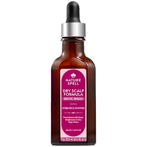 Nature Spell Dry Scalp Serum Hydrating & Soothing Formula Vegan 50ml
