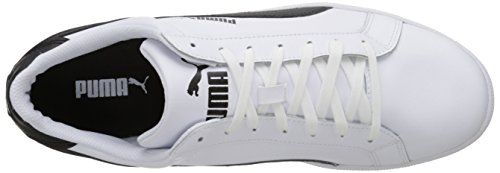 Image of Puma Men's Smash L Icon Athletic, White /Black, 13 D US