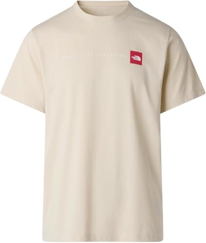 T-shirt Never Stop Exploring homme : haut graphique en coton de coupe regular