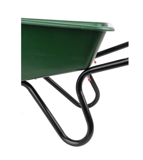Riposo scorrevole Junior 20 L verde – robusta carriola per bambini per giardino, cortile e stalla – carrello da giardino leggero con vasca stabile, ideale per il trasporto di terra, fogliame, piante e