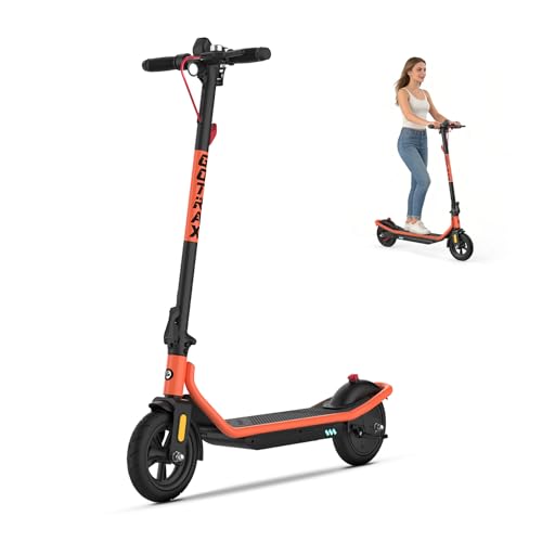 Gotrax Electric Scooter for Adults, Max 12 Mile Range & 15.5Mph by 250W Motor, 8.5' Front Air & Rear Solid Tires, Max Load 220lbs & Big Display with Cruise Control, Foldable EScooter EABS & Drum Brake
