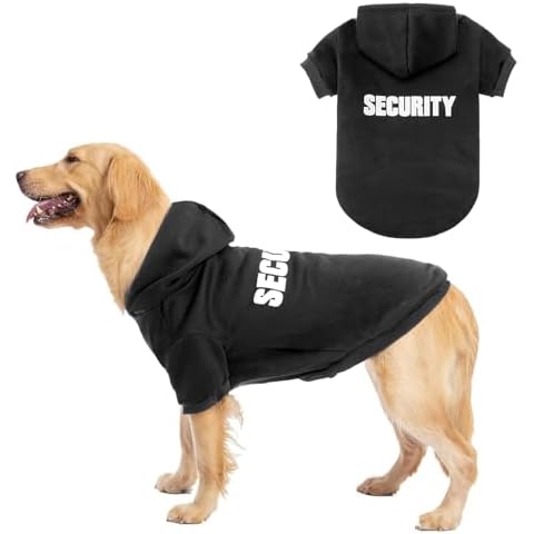 BINGPET Cold Weather Dog Hoodie Sweater Cover