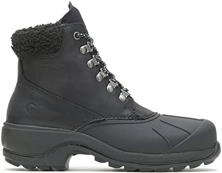 Wolverine Women's Frost Snow Boot, Black Leather, 11 | Image 2