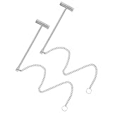 Alipis 2 Stück Feuerhydrantenknopfhammer aus Eisen mit Benutzerfreundlichem Design und Einfachem Auffinden für Zuhause und Arbeitsplätze in Silber