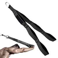 Dulynva 160cm Trizepsseil Lang 3 Abschnitt Triceps Rope Trainingsgerät, Gym Kabelzug Griffe, Tricep Pull Down Rope Extension Straps, Trizeps Krafttraining Gym Zubehör für Push-Downs, Crunches