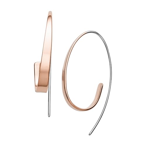 Skagen Damen-Edelstahl-Ohrringe KARIANA mit Ohrdrahtverschluss