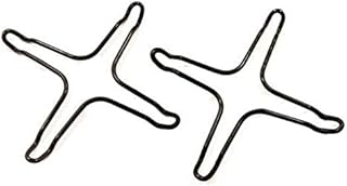 2 Riduttore RIDUZIONE 4 Punte Smaltata 165 mm per FORNELLO CUCINE Piano Cottura Gas