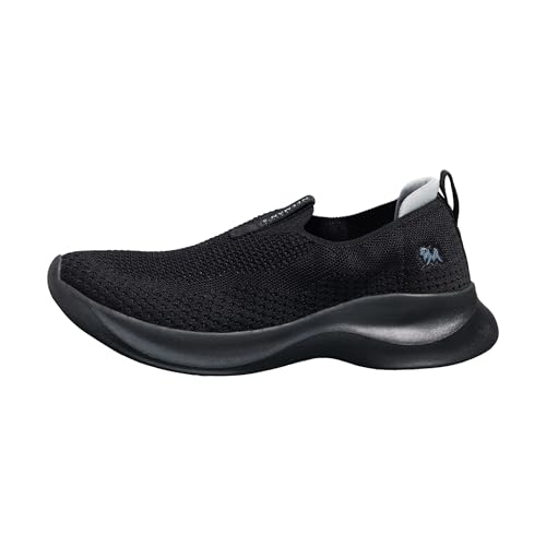 Image of Neeman's Ease Flow Slip Ons for Men | Breathable Knit Casual Shoes Recycled Bottles | Lightweight Cushioned Slip-On Shoes with Lycra Lining & EVA Sole