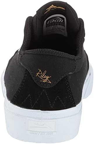 Lakai Men's Riley 3 Skate Shoe, Black Suede, 9 | Image 2