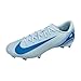 Nike Mercurial Vapor 16 Academy MG Low-Top Soccer Cleats (FQ8374-400, Glacier Blue/Blue Orbit) Size 8
