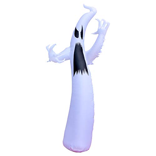 Best Deal Product Beyond Your Thoughts Halloween 11 Foot Inflatables Flashing Flame Ghost for Halloween Inflatable LED Lights - Outdoor Decorations Yard Garden Party Decorations Promo 40% OFF Beyond Your Thoughts Halloween 11 Foot Inflatables Flashing Flame Ghost for Halloween Inflatable LED Lights - Outdoor Decorations Yard Garden Party Decorations