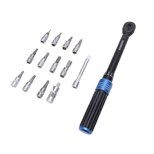 Clé dynamométrique 1/4 en acier haute précision pour mécanique vélo - 3