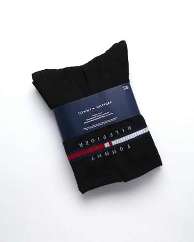 Tommy Hilfiger Men's Crew Socks - 5 Pack Performance Stretch Cushion Crew Socks - Athletic Socks for Men (Shoe Size: 7-12)3