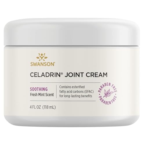 Swanson Celadrin Joint Cream 4 fl Ounce (118 ml) Cream