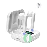 HD-SOUNDQUALITAT: Bluetooth Kopfhörer mit stabiler Surround-Sound-Qualität können Sie den wunderbaren Klang des HIFI-Stereo-Sounds genießen. Duale High-Definition-Mikrofone und die CVC 8.0-Rauschunterdrückungsfunktion ermöglichen Ihnen klare Anrufe, ohne gestört zu werden Es wird Ihnen eine neue und herausragende Erfahrung bringen.