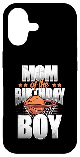 Mom Of The Birthday �j�̎q �}�b�`���O �o�X�P�b�g�{�[�� �a���� �X�}�z�P�[�X iPhone 17 �p