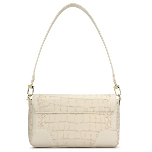 Image of Da Milano Leather Shoulder Bag for Women (01939OL)