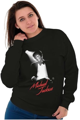 Brisco Brands Michael Jackson King of Pop Spotlight Sweatshirt for Men or Women2