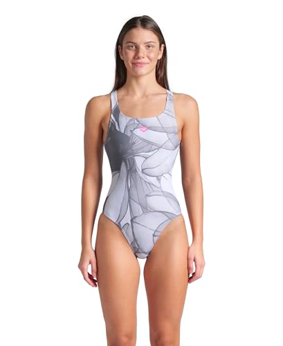 ARENA Women's Feel Line Seabed O Back Stretchy One Piece Athletic Swimsuit