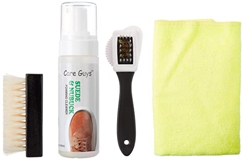 Care Guys - Kit limpiador de espuma de gamuza y nobuk, kit de limpieza especial para gamuza y nobuk, 5 onzas, N/C, n/c