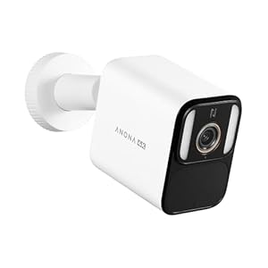 Anona Aurora 4K Security Camera Outdoor Battery Wireless, AOV, Color Night Vision & 136° FOV, Multi-Object Detection, No Hub Needed, Two-Way Audio, IP67