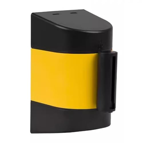 CAIFEXUE Wall Mount Queue Belt Barrier, 2/3/5/10M Retractable Crowd Control Wall Barrier, for Playground Park Hotel Crowd Control/a/5M/16.4Ft