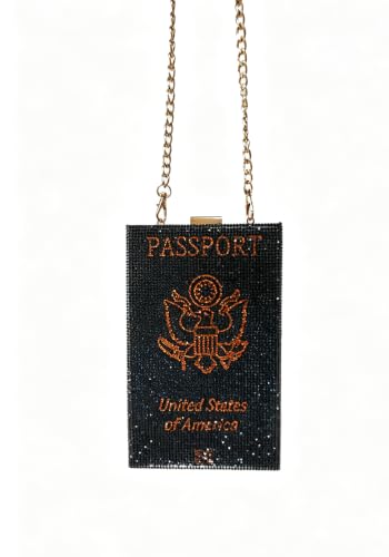 Image of Women Retro Crossbody Bag Rhinestone Fun Unique Evening Clutch Purses for Women
