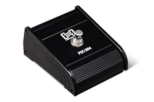 Designed for guitar amp channel switching, signal processor on-off switching etc Sturdy, extruded aluminium chassis Simply connect the appropriate cable from footswitch to the unit Operation: guitar style, single latching Requires 1/4-inch ts cable, ...