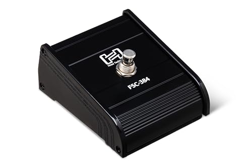 Hosa FSC-384 Footswitch, Guitar-style, Single-latching