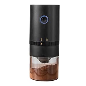 Electric Grinder With 120ml Transparent Cup Black/White Coffee Grinder Portable Burr Grinder With Ceramic Conical 75186cm/295732in Lencyotool