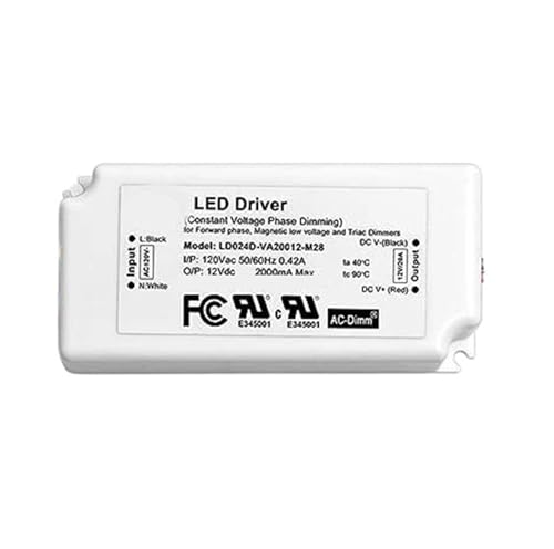 Driver LED 24V dimmable 24W pour une lumière sans scintillement