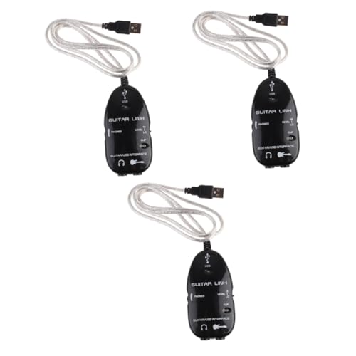 Câble audio guitare USB avec antiparasite Vaguelly pour un enregistrement audio fiable