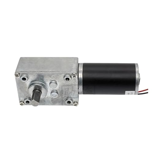 Moteur de réduction à vis sans fin DC GW4058-3162 24V 50tr/min autobloquant