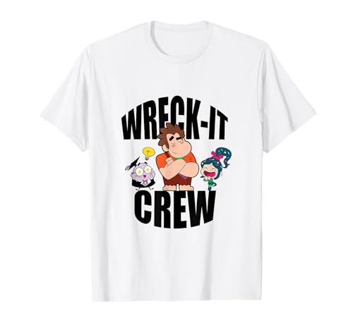 Disney Wreck-It Ralph Wreck-It Crew Chibi Group Shot T-Shirt