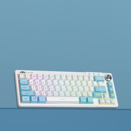 Image of MageGee Mini 60% Gaming Keyboard, RGB Backlit Ultra-Compact Keyboard, TS68 Ergonomic Waterproof Mechanical Feeling Office Computer Keyboards for PC, MAC, PS4, Xbox ONE Gamer