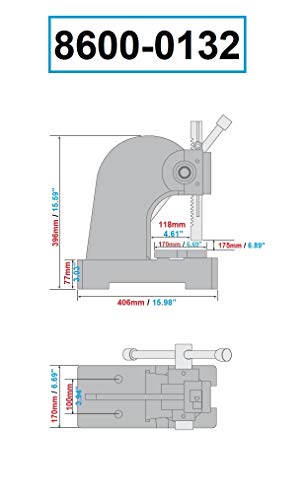 HHIP Pro-Series 2-Ton Arbor Press
