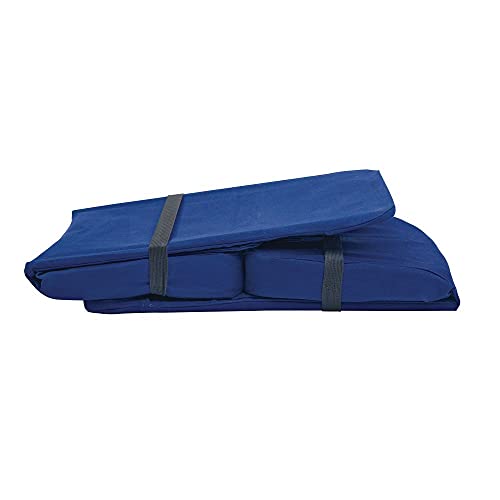 Image of Original BackJack -Made in THE USA- Folding Royal Cotton Fabric Lightweight Floor Seating Chair for Gaming, Families, Parents, Daycare, Back Support, Reading, Yoga, Meditation, Dorm