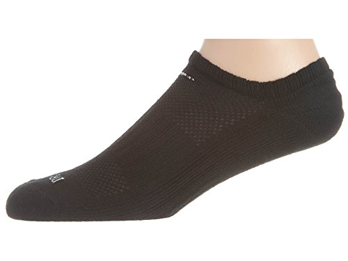 Nike Men's Dri-FIT No Show 6-Pair Pack, Black/(White), Medium2