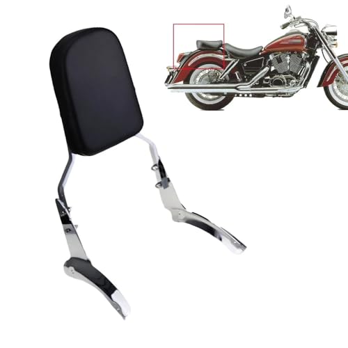 Dossier Passager Arrière Moto Sissy Bar Coussin Accessoires Aero 1100 - 2
