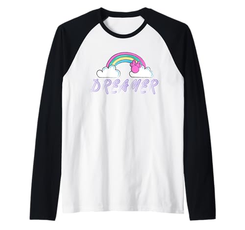 T-shirt raglan Minnie Mouse vêtement baseball licorne pour enfant