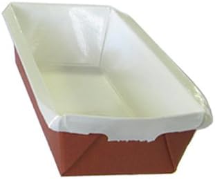 Optima Rectangular Loaf Mold 6.5 Inch x 2.5 Inch Bottom, 1.75 Inch High - Case of 450