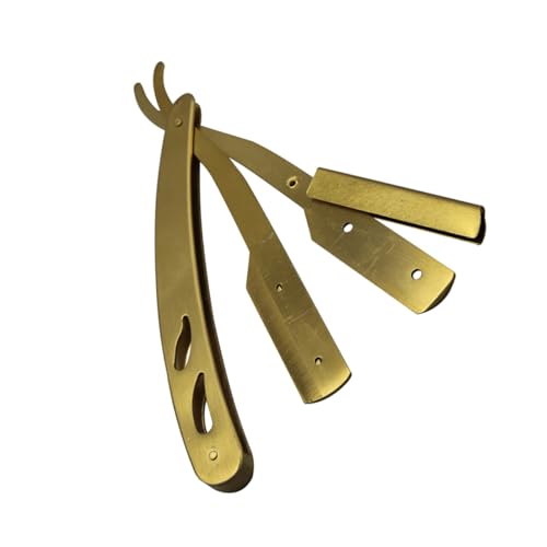 Healeved Manual Beard Shaver Face Razor Men's Grooming Tool Eyebrow Shaver Barber Kit