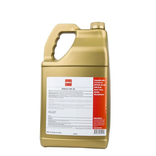 Eneos 5W-30 Fully Synthetic Motor Oil 5 Quart 4 Pack miniatura 5