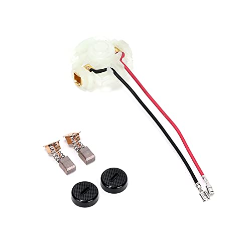 1 Paio Di Spazzole In Carbonio+1 X Supporto Spazzola+2 X Set Di Spazzole Cb430 Compatibile Con Makita Bga450/Bga452/Dga452/Ga400/Bga402/Ga400D